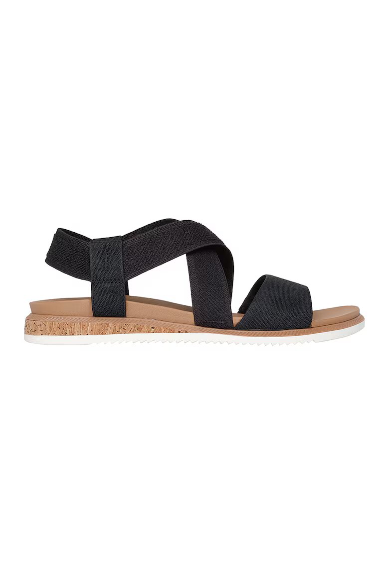 Skechers Sandale slingback Desert Kiss - Negru