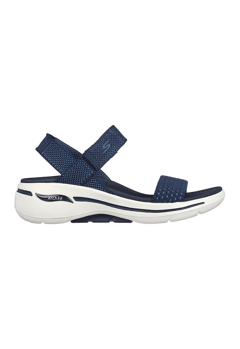 Skechers Sandale wedge Arch Fit - Bleumarin