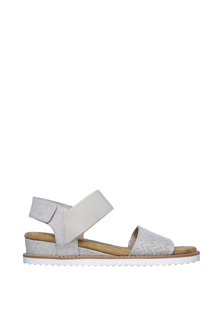 Skechers Sandale wedge cu velcro Desert Kiss