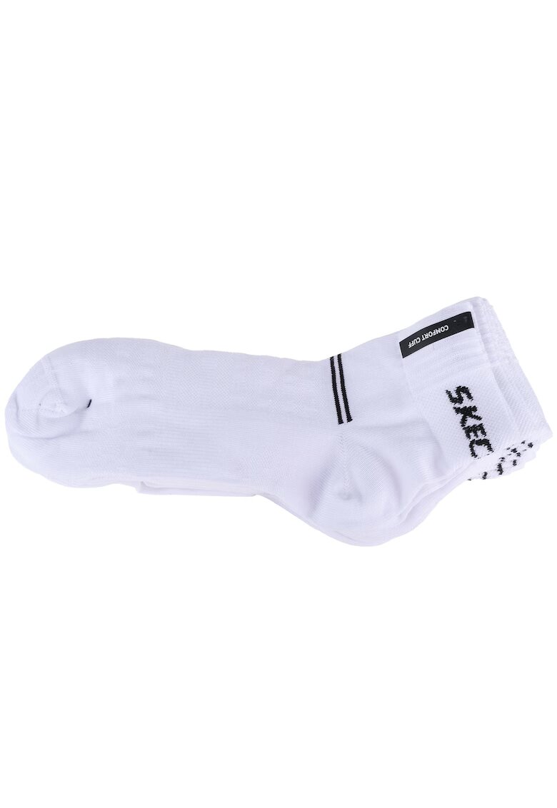 Skechers Set sosete Unisex - 5PPK Wm Mesh Ventilation Quarter Socks SK42017006-1000 - Alb - 5 buc - Alb