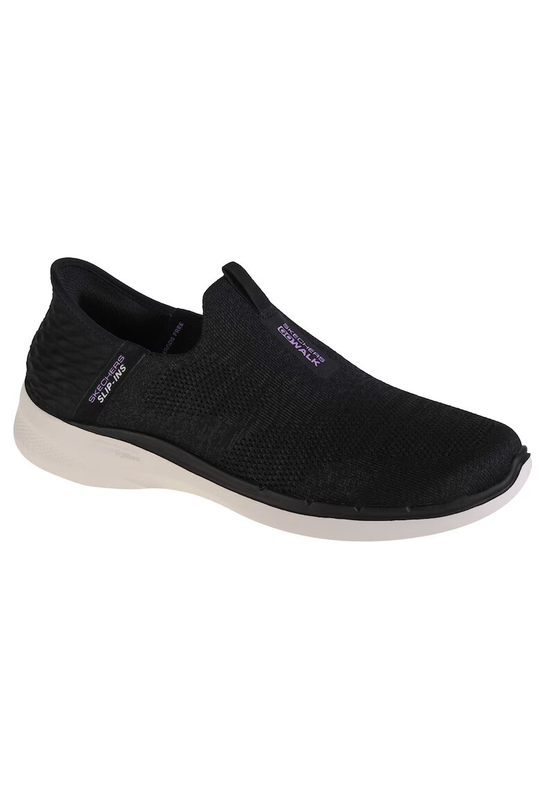 Skechers Sneakers - Go Walk 6 Fabulous View Slip-ins 124569-NVY - Albastru marin - Negru