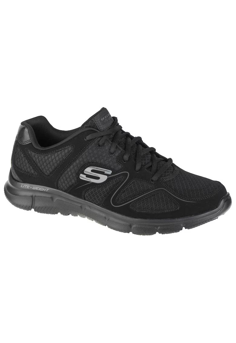 Skechers Sneakers - Satisfaction 58350-BBK - Negru - Negru