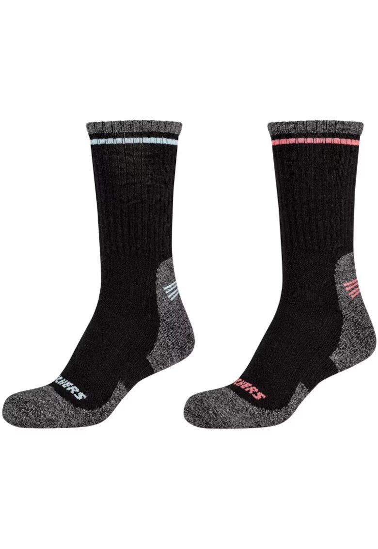 Skechers Sosete dama Trail - poliester si lana - roz - Roz