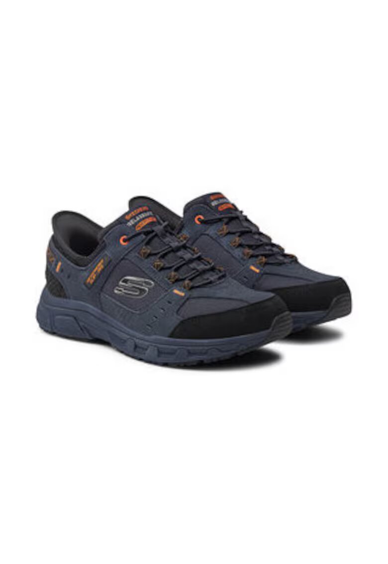 Skechers Tenisi barbati 303970635 - Piele naturala - Albastru