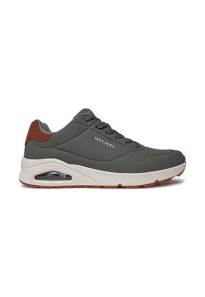 Skechers Tenisi barbati 304111310 - Piele ecologica - Verde -