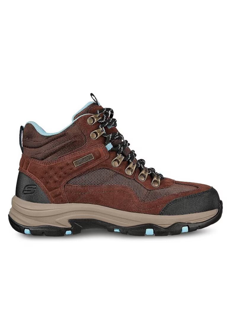 Skechers Tenisi dama 302631728 - Piele intoarsa/Textil - Maro