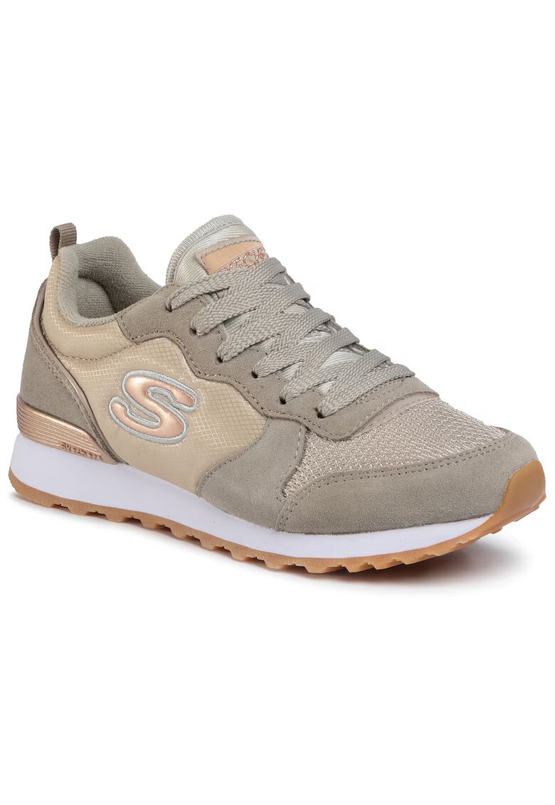 Skechers Tenisi dama Goldn Gurl - design sportiv - textil - gri -