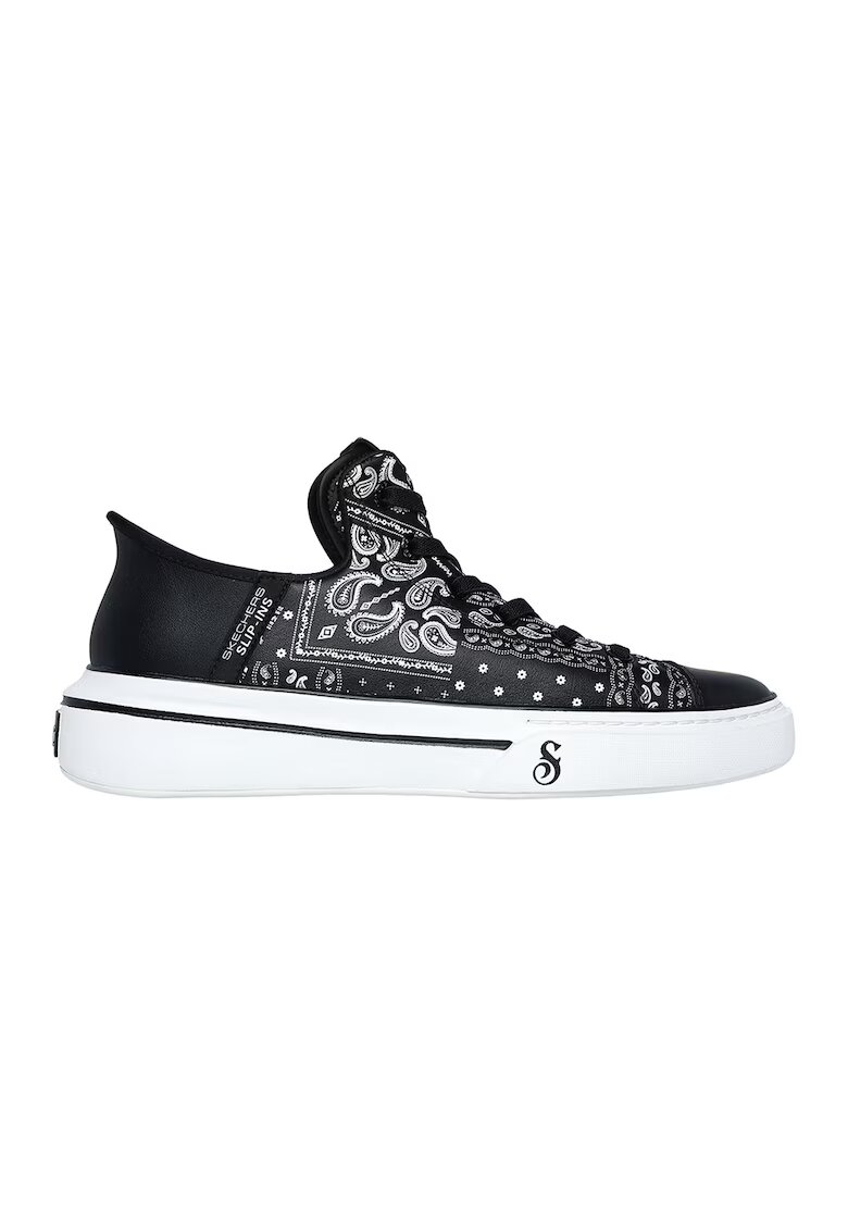Skechers Tenisi de piele Slip-Ins Snoop One-Double G - Negru