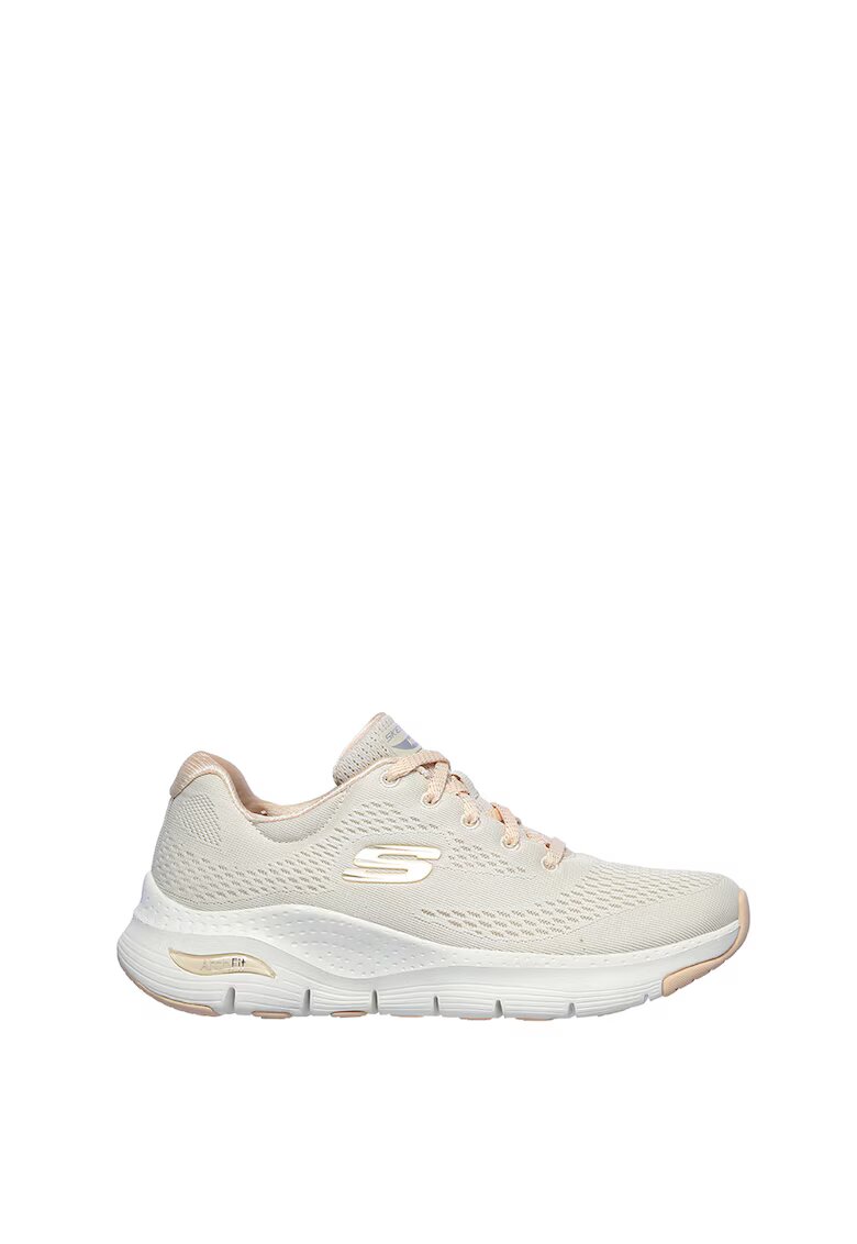 Skechers Tenisi femei Arch Fit Big Appeal - Roz piersica/Crem