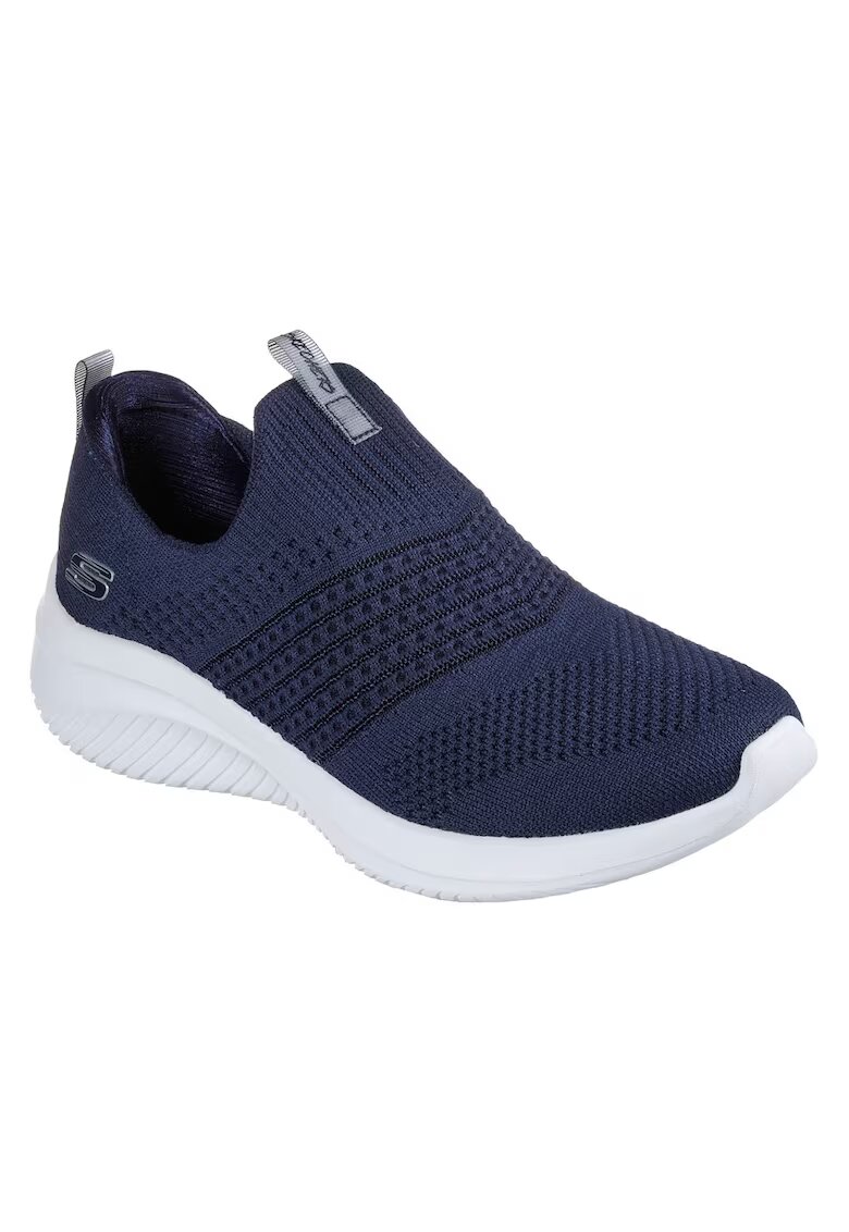 Skechers Tenisi femei Slip On Ultra Flex 3.0 Classy Charm - Bleumarin