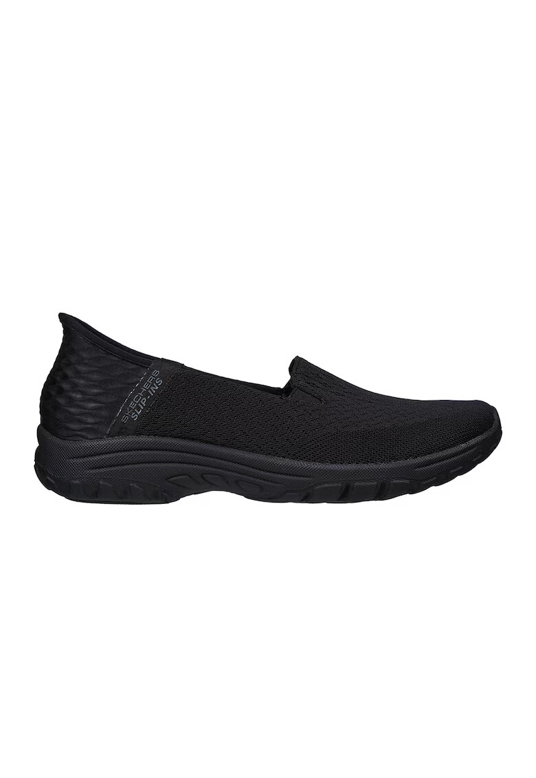 Skechers Tenisi slip-in din material textil - Negru