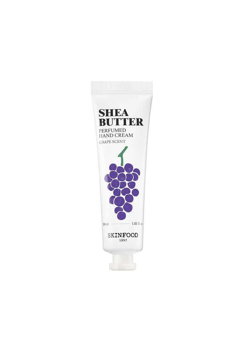 Skinfood Crema de maini cu unt de shea si struguri - 30ml