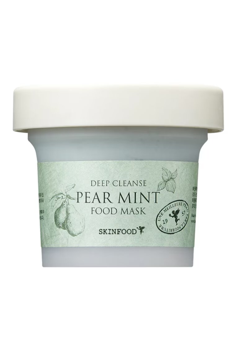 Skinfood Masca tip wash-off pentru curatare in profunzime cu pere si menta - 120 g