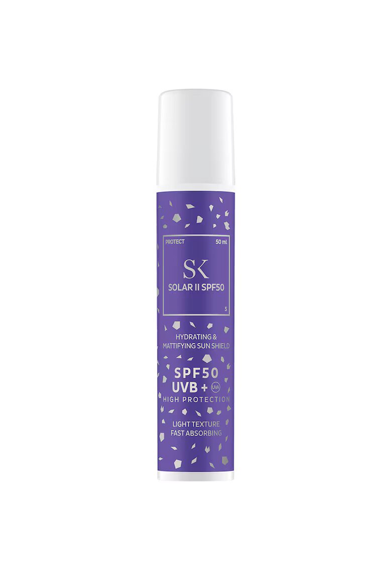 Skintegra Crema de fata fluida cu SPF 50 Solar II 50 ml
