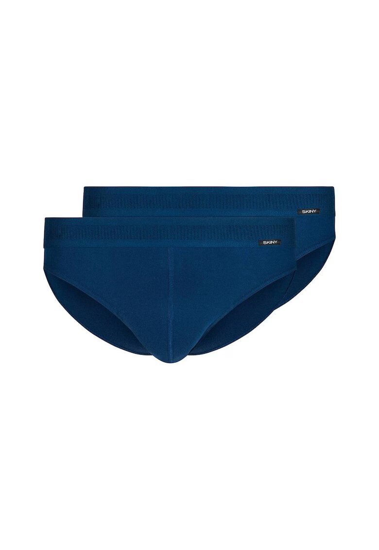 Skiny Set de chiloti cu talie joasa Retro - 2 perechi - Bleumarin