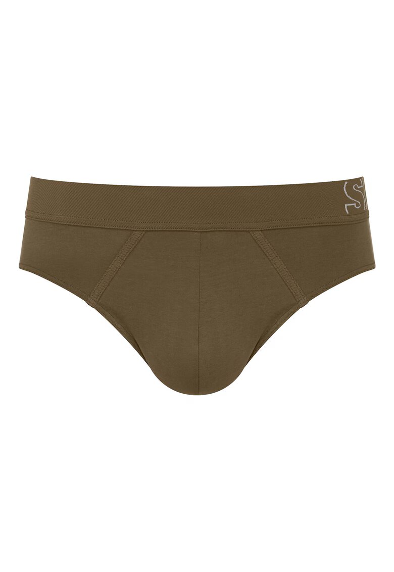 Sloggi Chiloti barbati - 10215471 73050 - Kaki - 90% bumbac - 10% elastan
