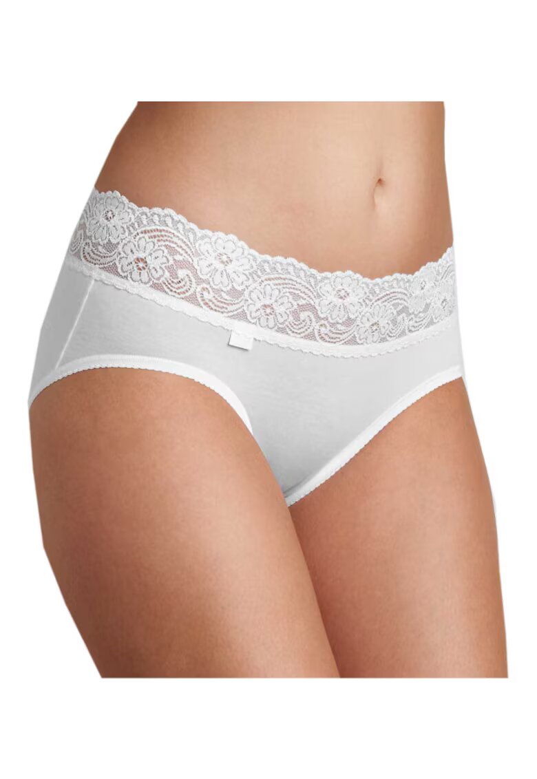 Sloggi Chiloti dama midi - Romance - Alb