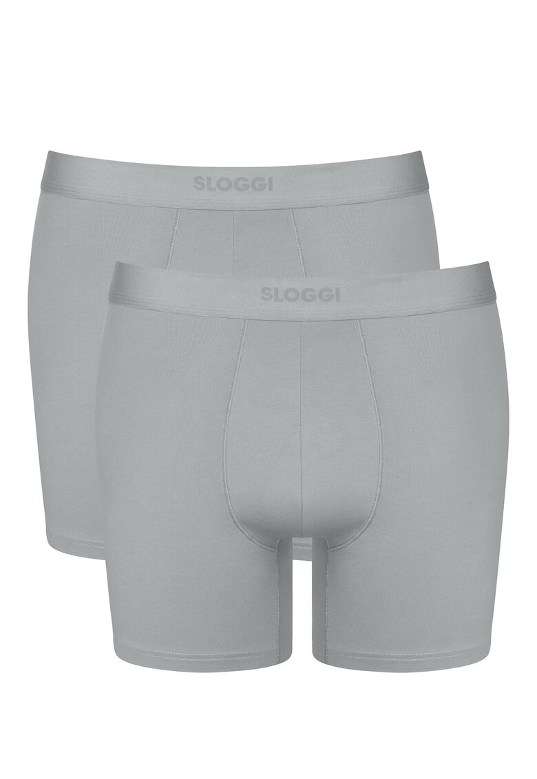 Sloggi Set 2 boxeri barbati - Negru