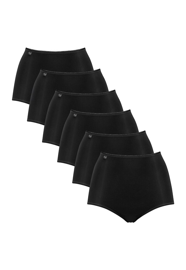 Sloggi Set de boxeri 24/7 - 6 perechi - Negru
