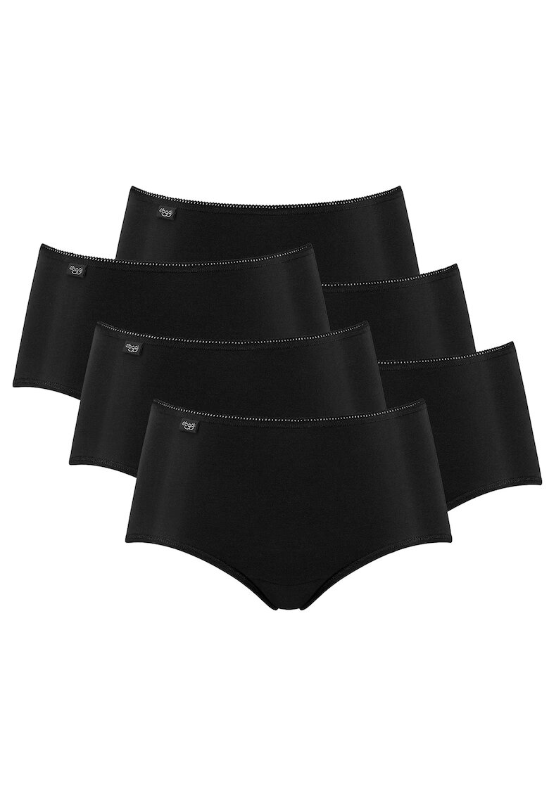 Sloggi Set de boxeri 24/7 - 6 perechi - Negru