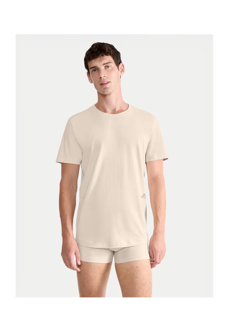 Sloggi Tricou barbati 10215508 - Bumbac - Bej - Bej