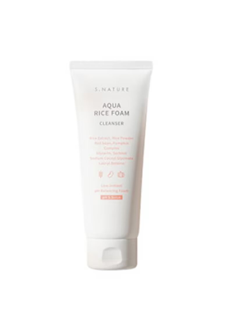 SNature Spuma de curatare cu extrat de orez - 160ml