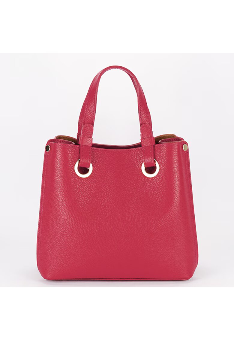 SOFILINE Geanta din piele naturala office/casual B-8916 129 - Rosu - 23x25x12