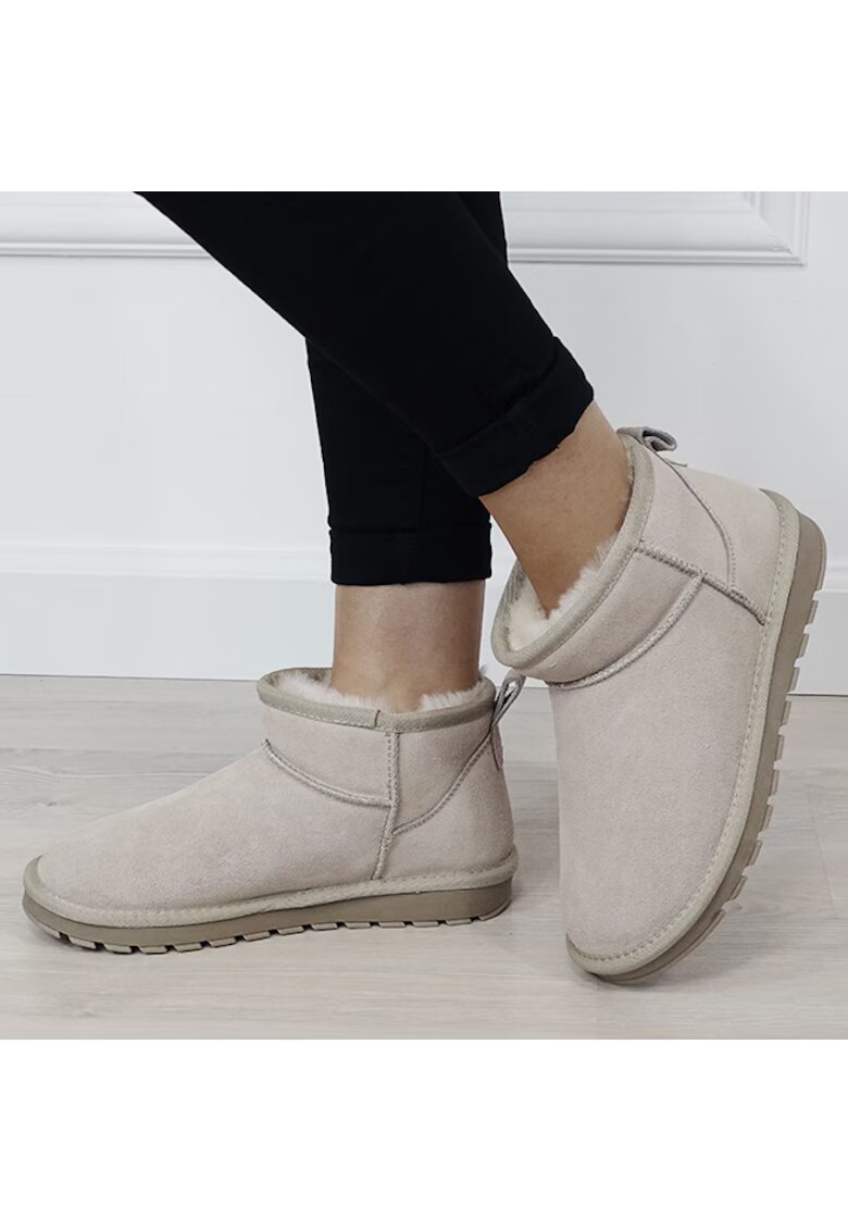 SOFILINE Ghete bej din piele naturala W5821 118 18288 - Bej