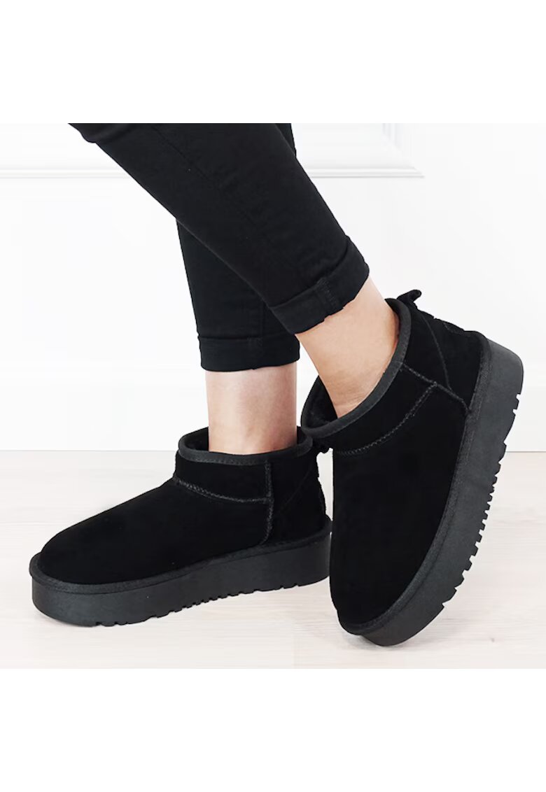 SOFILINE Ghete negre din piele naturala NN604 116 18309 - Negru