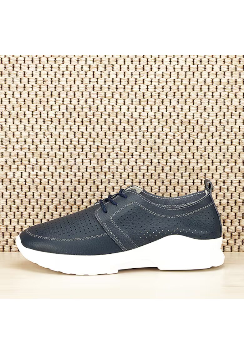 SOFILINE Pantofi piele naturala bleumarin Angela M4 7676 - Bleumarin