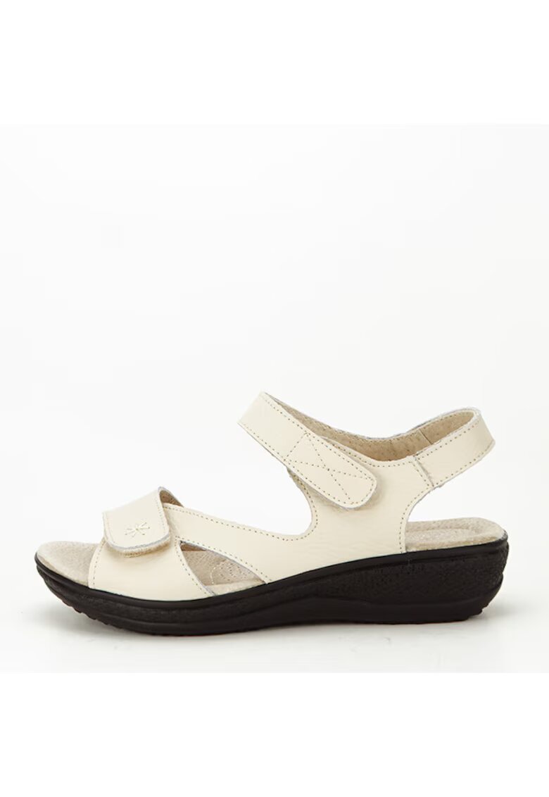 SOFILINE Sandale bej din piele naturala Sara 129 confort 15214 - Bej