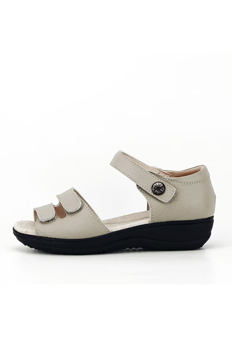 SOFILINE Sandale gri din piele naturala Agata 127 5538 - Gri