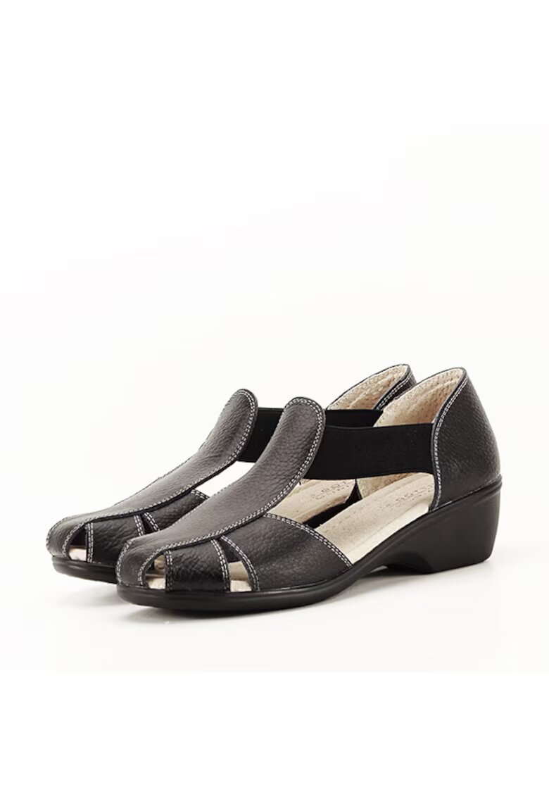 SOFILINE Sandale negre din piele naturala Calypso 127 5586 - Negru