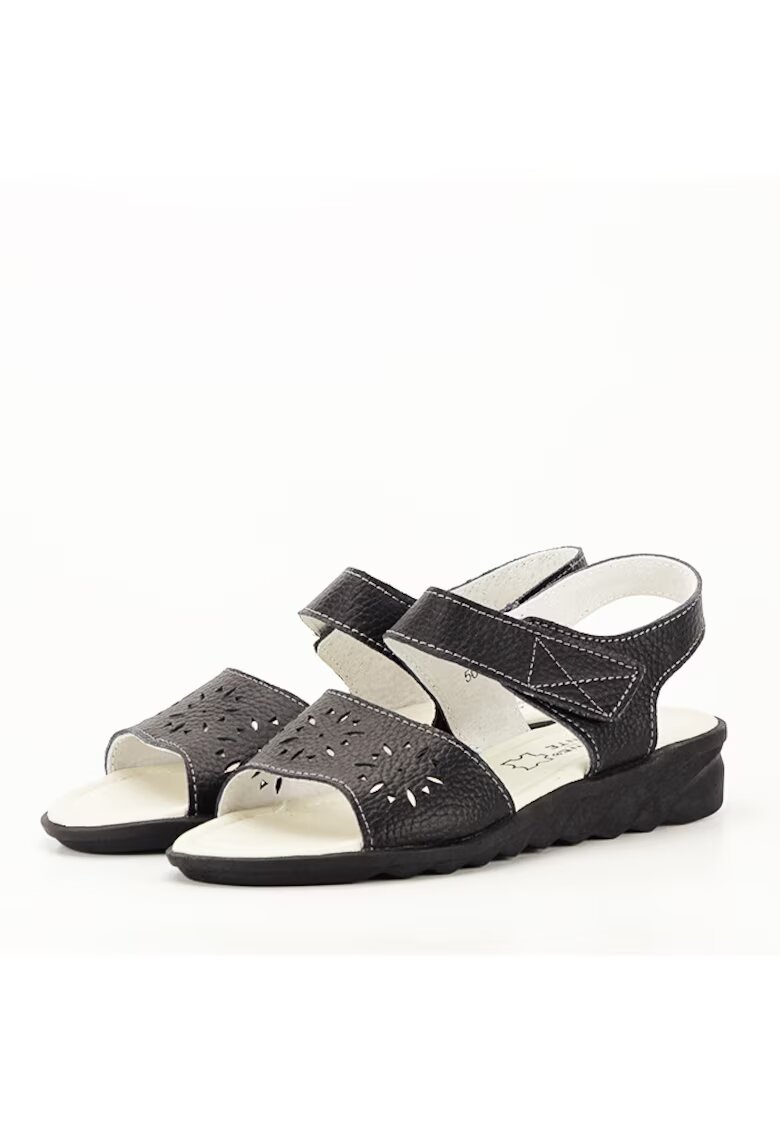 SOFILINE Sandale negre din piele naturala Catis M5 5828 - Negru