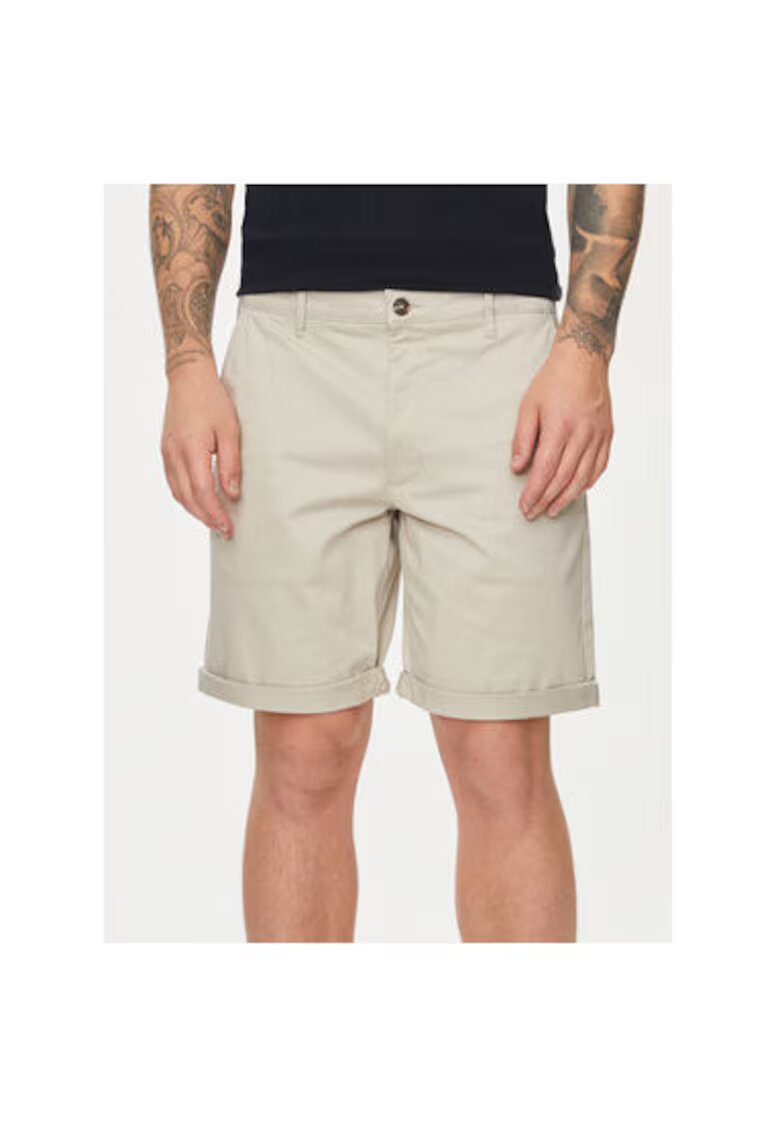 Solid Pantaloni barbati - 28959 - Bumbac - S INTL - Gri