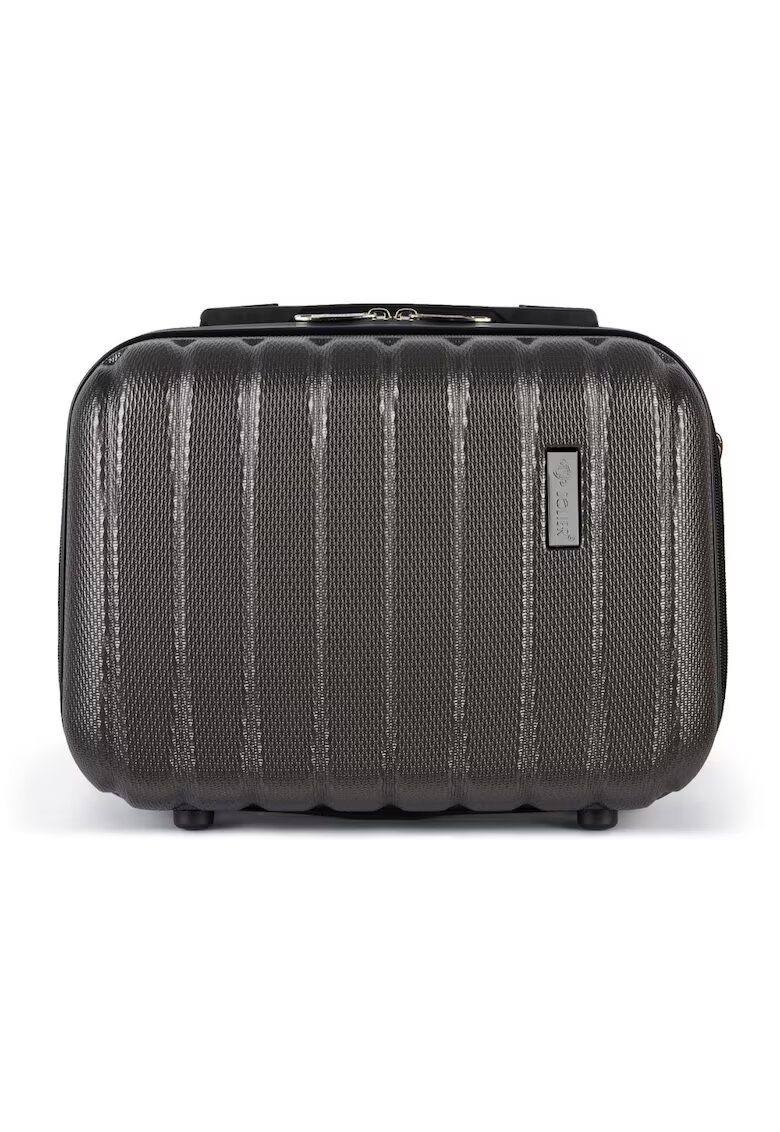 Solier Beauty case rigid din ABS - 14'' STL902 - gri inchis