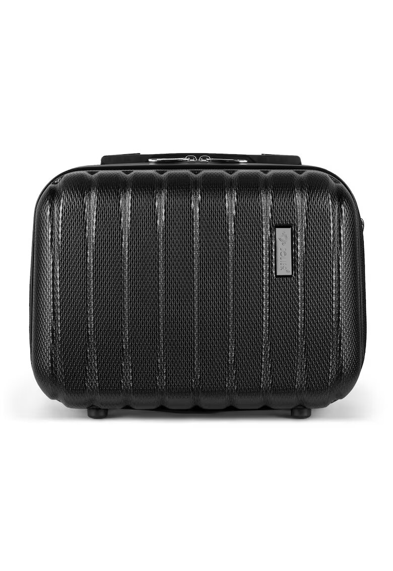 Solier Beauty case rigid din ABS - 14'' STL902 - negru