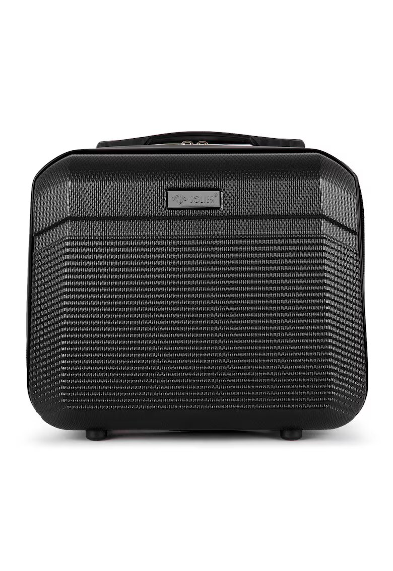 Solier Geanta de voiaj mica STL945 ABS neagra - trusa rigida de cabina