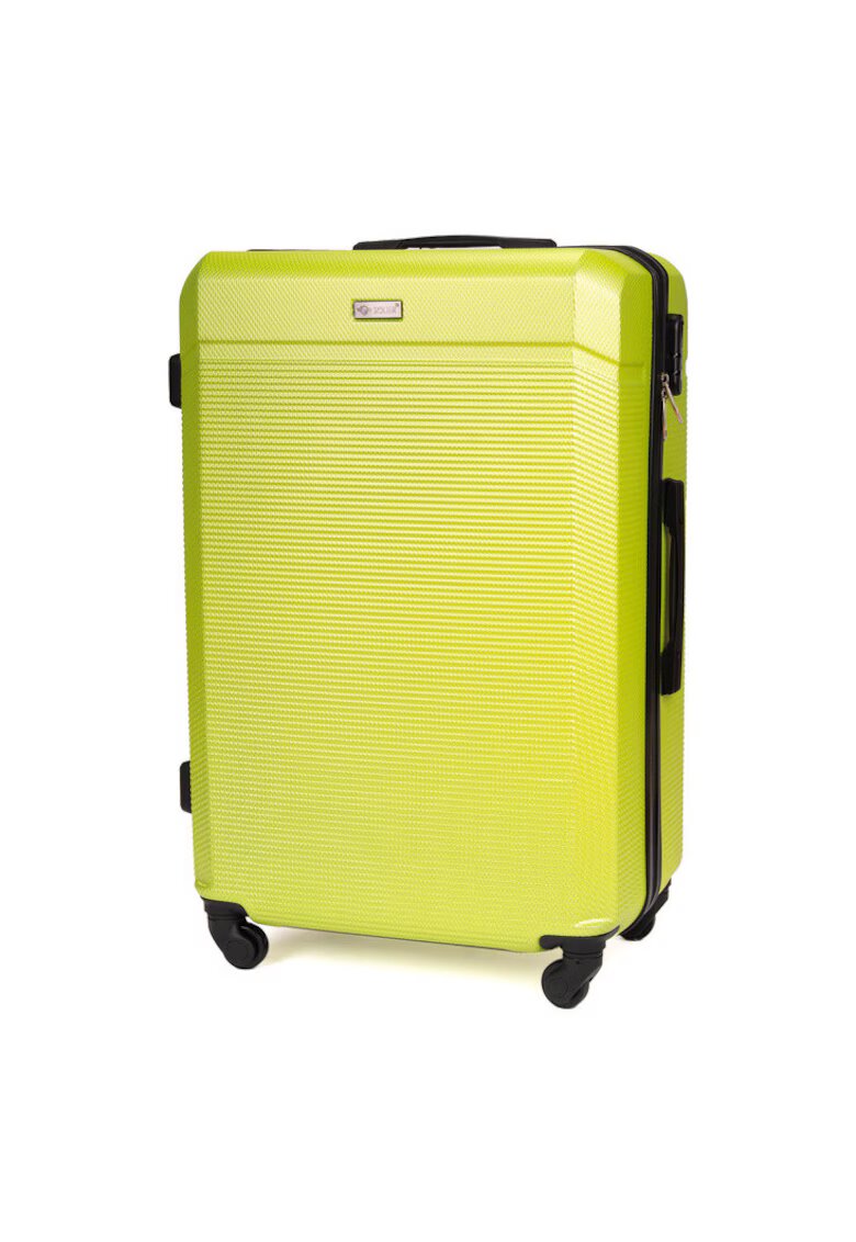Solier Troler mediu de calatorie 22" STL945 ABS galben - valiza rigida M