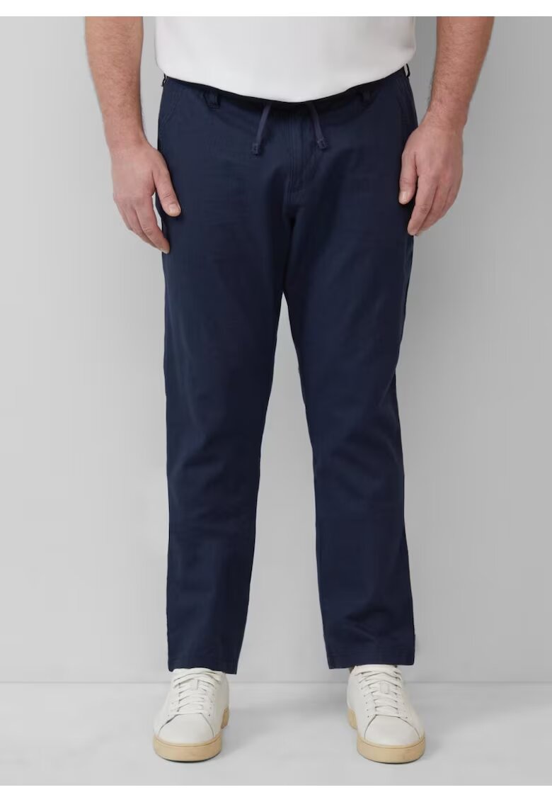 sOliver Big Sizes Pantaloni chino - barbati big sizes - Detroit - croiala Regular fit - Bleumarin inchis