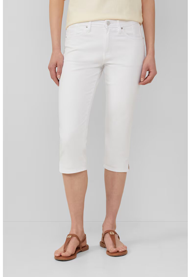 sOliver Blugi capri cu croiala slim-fit Betsy - Alb optic