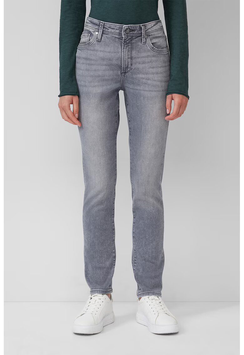 sOliver Blugi crop slim fit - Gri deschis