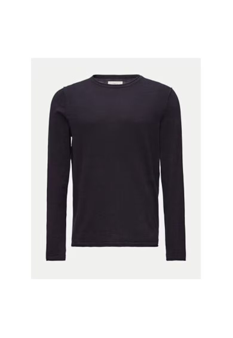 sOliver Bluza barbati - 304183447 - Bumbac - Violet - Violet