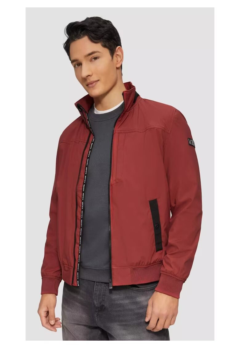 sOliver Jacheta barbati tip aviator cu bata elastica