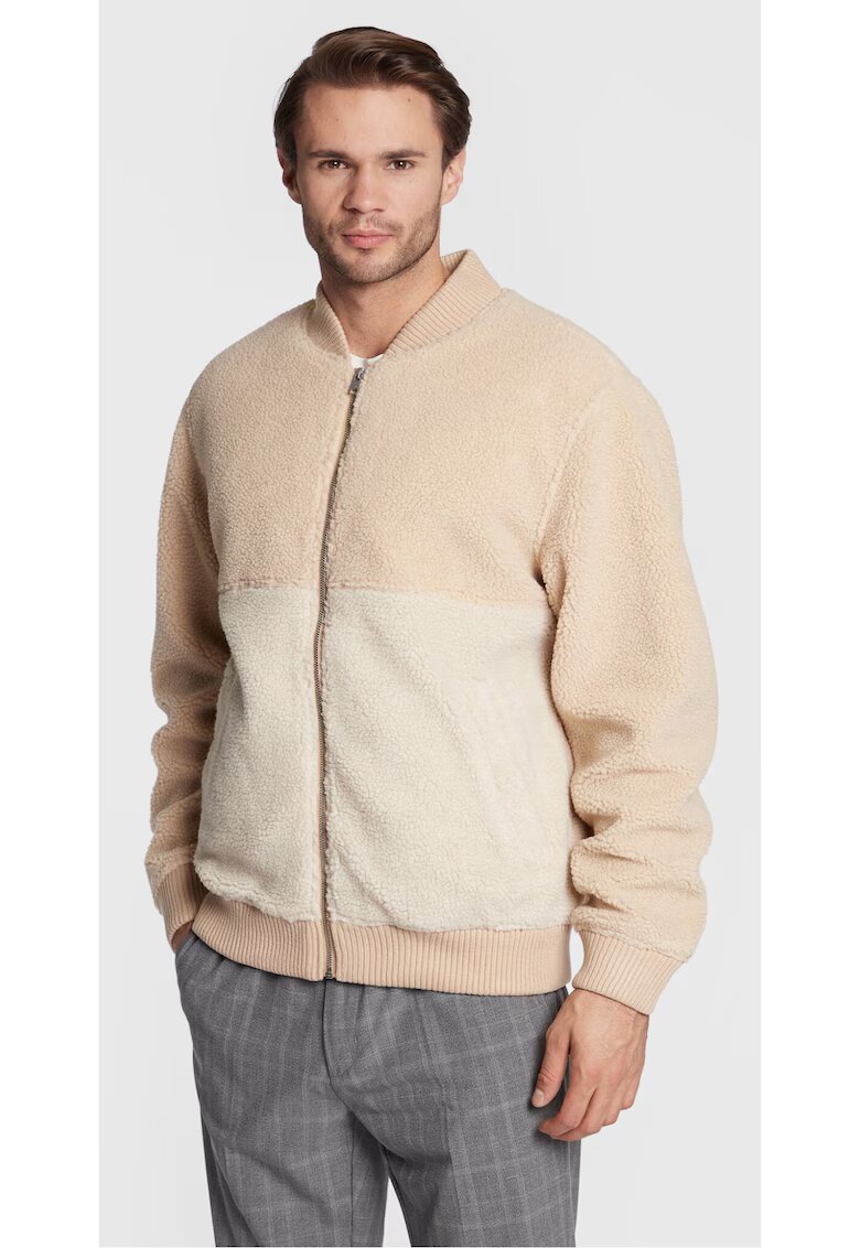 sOliver Jacheta bomber barbati - Poliester - Bej