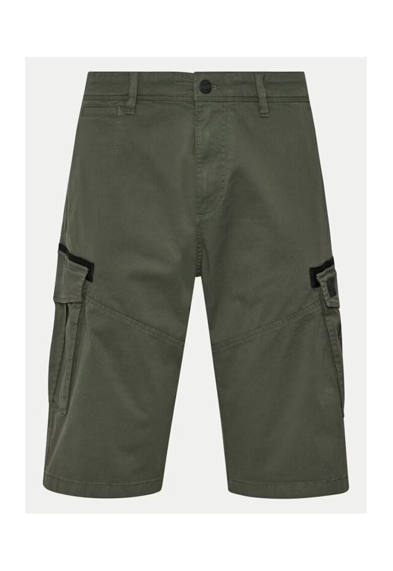 sOliver Pantaloni scurti barbati - Verde - Bumbac - Verde