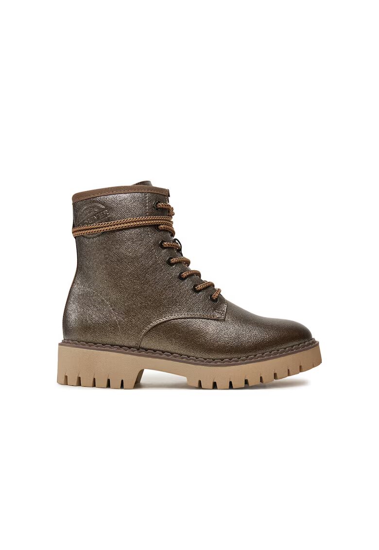 sOliver Pantofi sport dama - 24629 - Piele ecologica - Maro