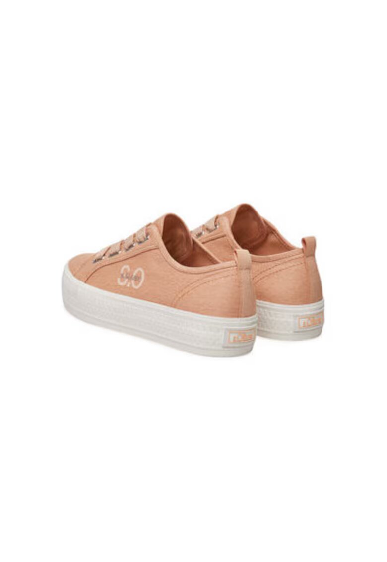 sOliver Pantofi sport dama - 5-23611-44 - S Oliver - Textil - Portocaliu - Portocaliu