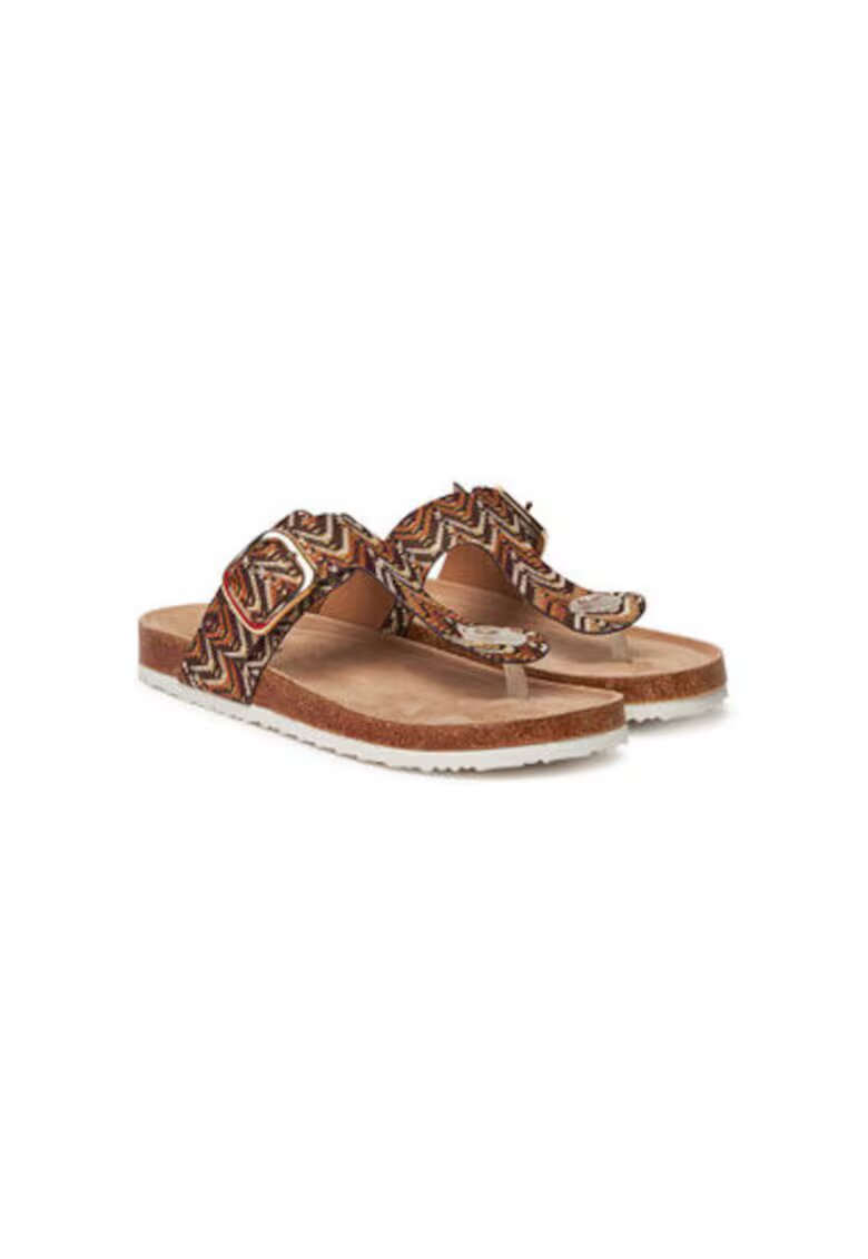 sOliver Papuci flip-flop dama S Oliver - 5-27108-44 300 - Textil - Maro - Maro
