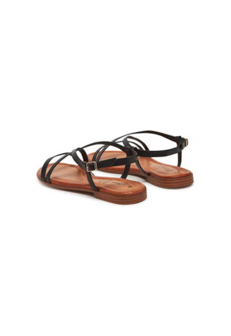 sOliver Sandale dama - 5-28145-44 001 - S Oliver - Piele naturala - Negru